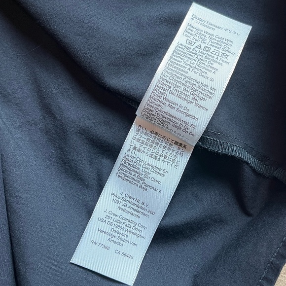 J. Crew NWT Strapless colorblock mixy dress- Natural/Black - Midi - M - Picture 13 of 15